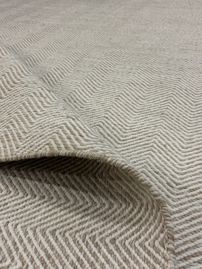 Outdoor Arthouse Chevron - Bone on Tone