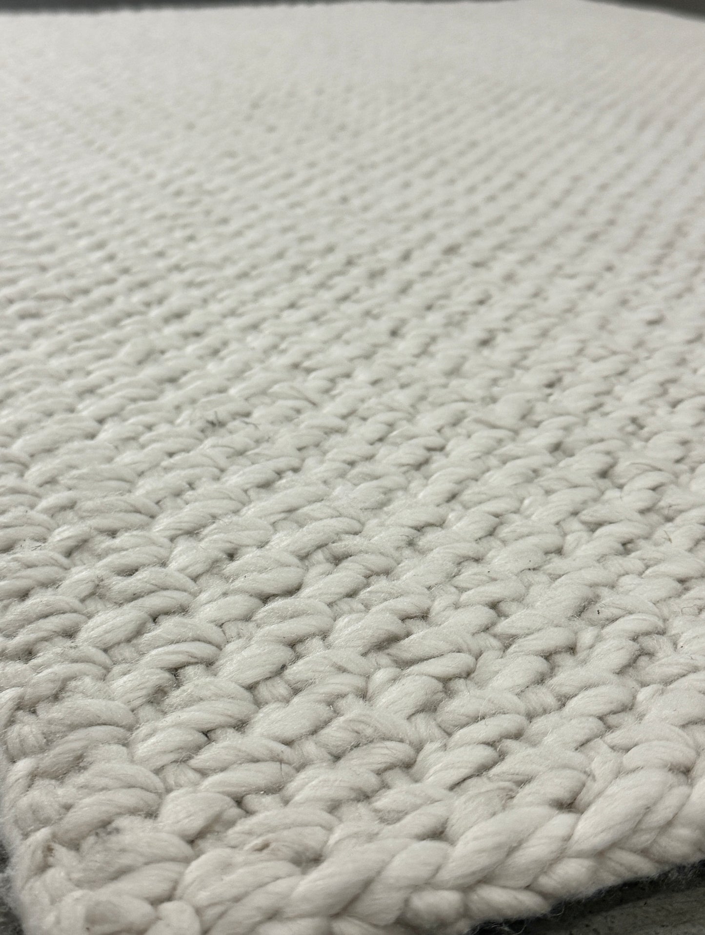 Outdoor Basketweave - Bone