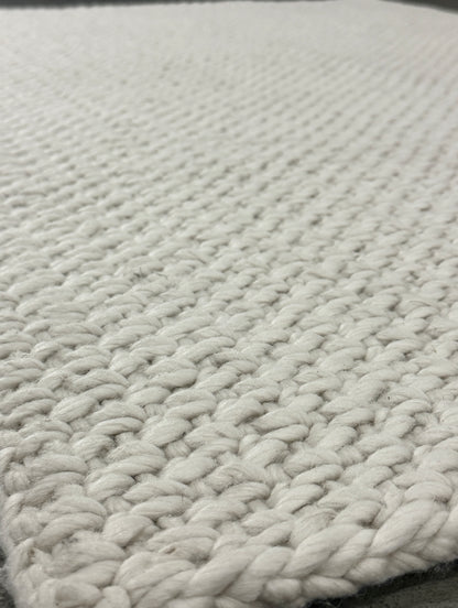 Outdoor Basketweave - Bone