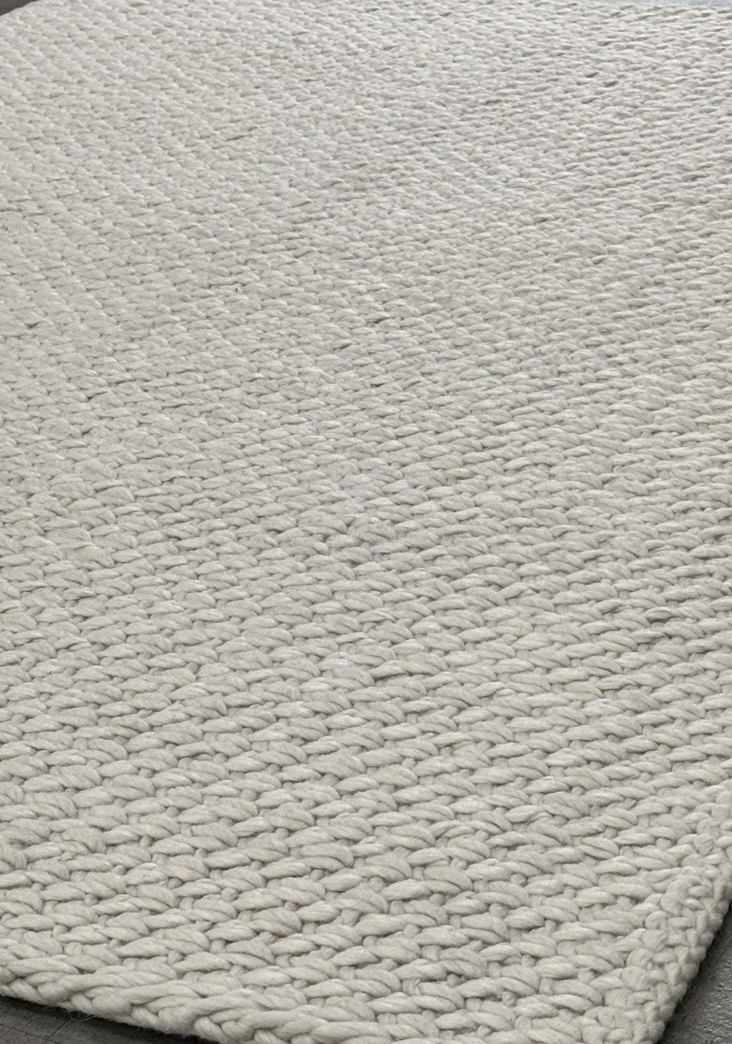 Outdoor Basketweave - Bone