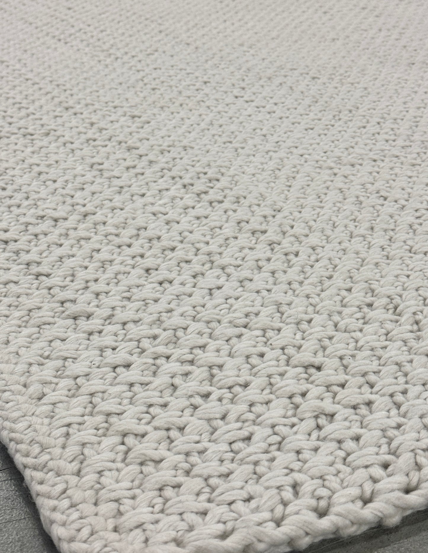 Outdoor Basketweave - Bone