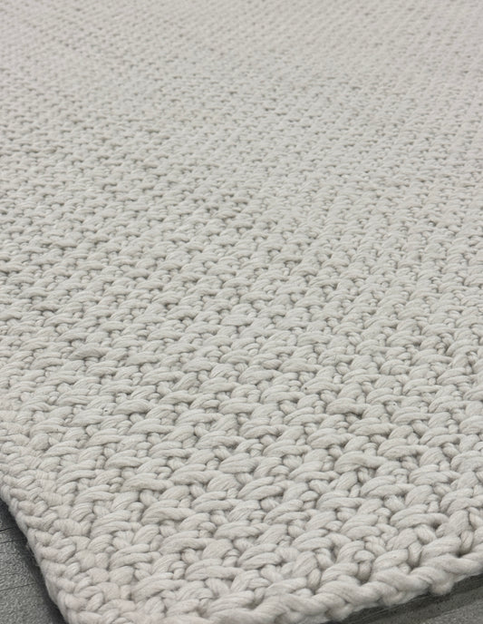 Outdoor Basketweave - Bone