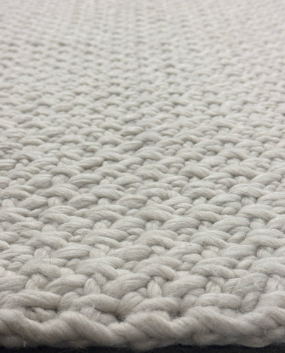 Outdoor Basketweave - Bone