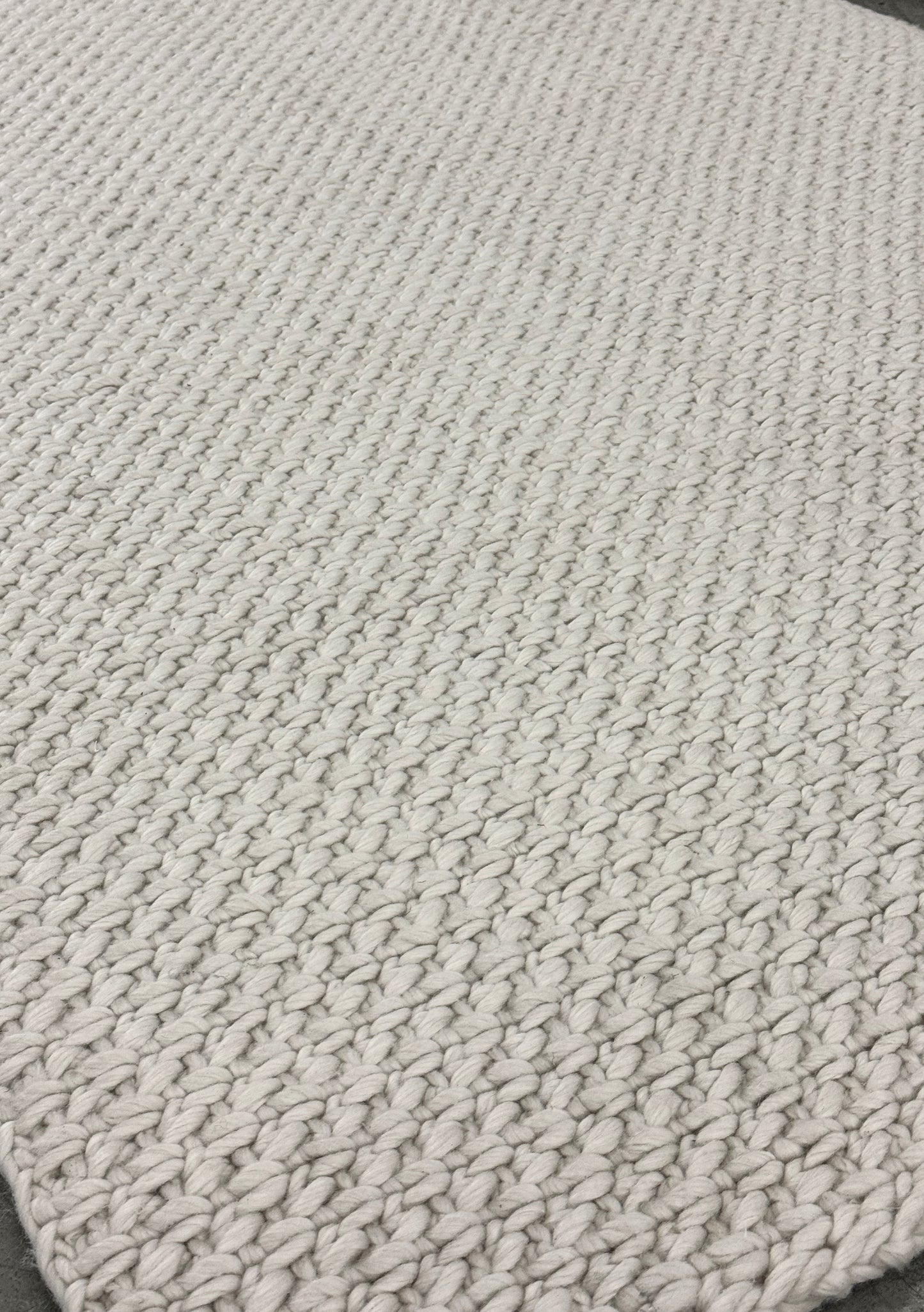 Outdoor Basketweave - Bone