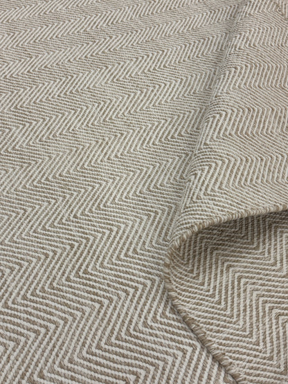 Outdoor Arthouse Chevron - Bone on Tone