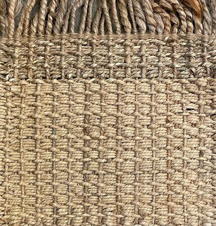 Bonite Basketweave - Cream & Brown