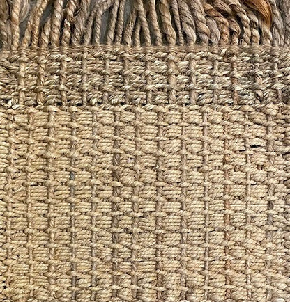Bonite Basketweave - Cream & Brown