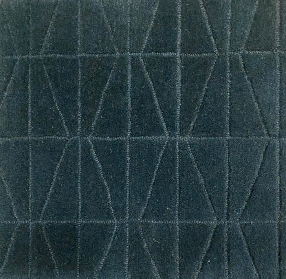 Archive Sale Bork Trellis - Embossed Teal 5ft x 7ft