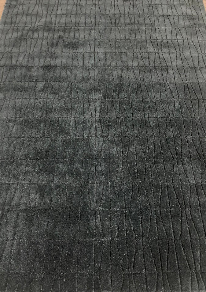 Archive Sale Bork Trellis - Embossed Teal 5ft x 7ft