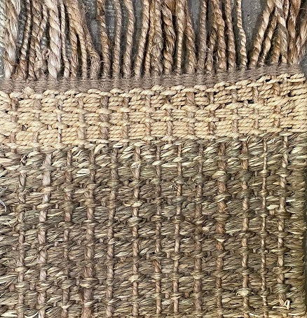 Bonite Basketweave - Brown & Cream