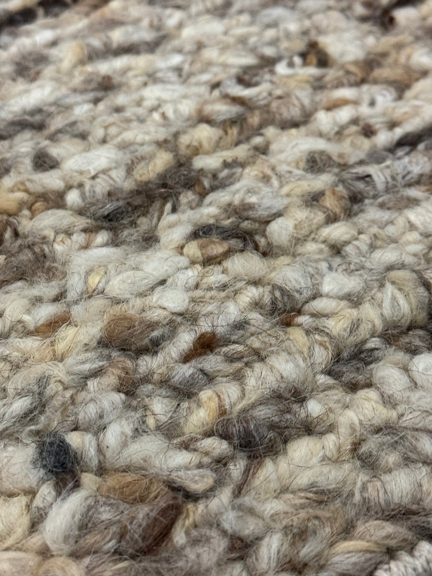 Woolzy Braided Sumac - Calico Brownstone
