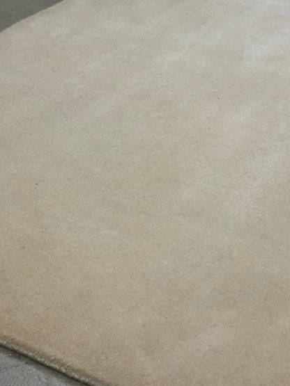 Archive Sale Cashmere TIbetan 100 Knot A - Pearl 3ft 7in x 27ft 6in