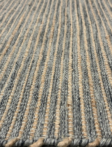 Pencil Weave - Charcoal Grey