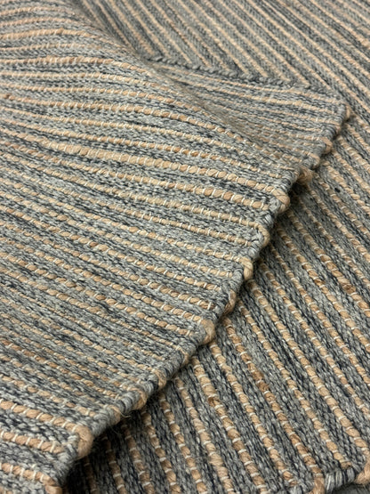 Pencil Weave - Charcoal Grey