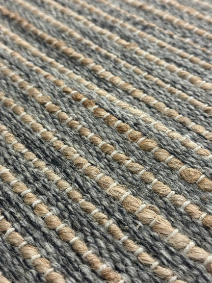 Pencil Weave - Charcoal Grey