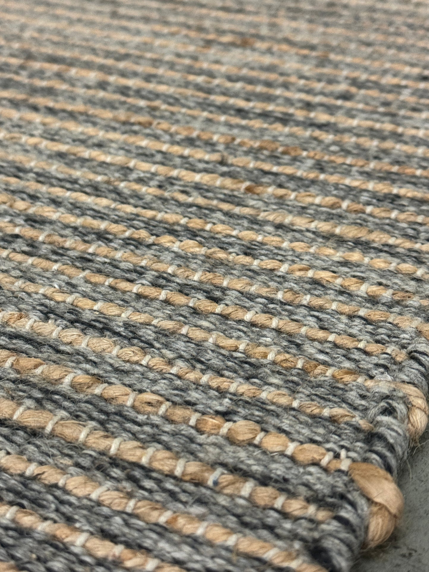 Pencil Weave - Charcoal Grey