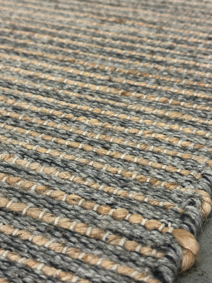 Pencil Weave - Charcoal Grey