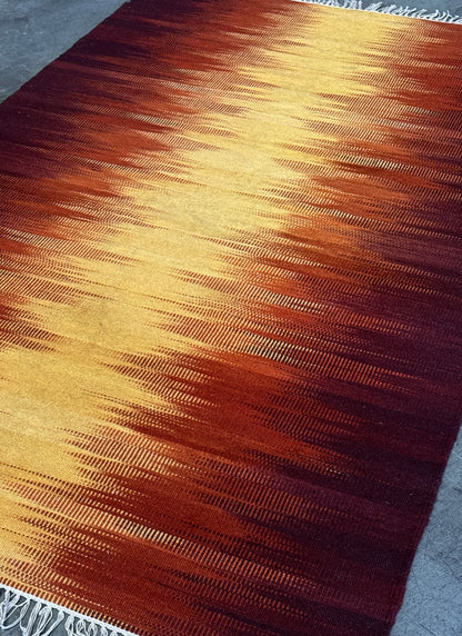 Archive Sale Dash Axis - Ombre Burnt Sun 4ft x 6ft