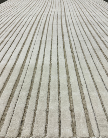 Archive Sale Daxon Stripe - Pearly Sand 5ft 3in x 8ft