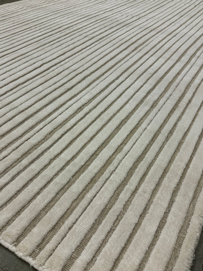 Archive Sale Daxon Stripe - Pearly Sand 5ft 3in x 8ft