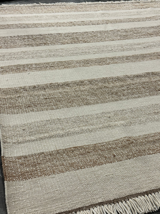 Bone Double Down Stripe Jute
