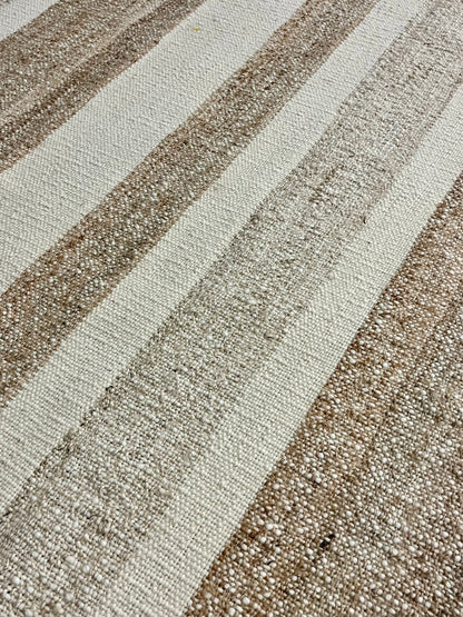 Bone Double Down Stripe Jute