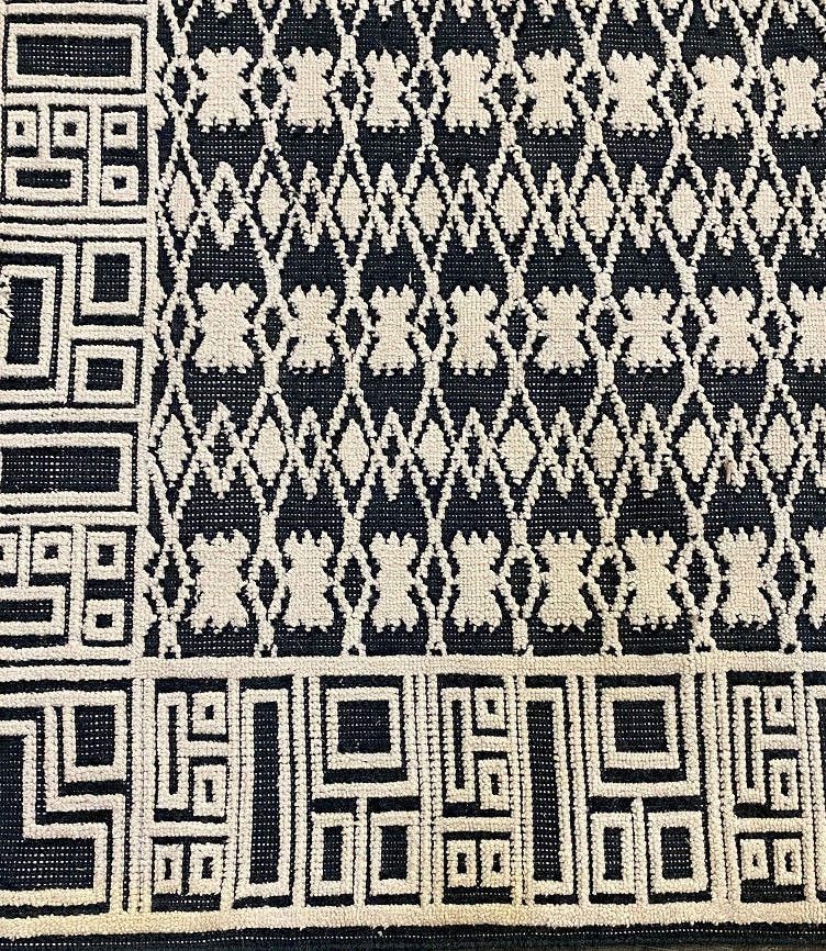 Archive Sale Erdos - Navy Handknotted Kilim 15ft x 16ft