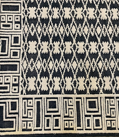 Archive Sale Erdos - Navy Handknotted Kilim 15ft x 16ft