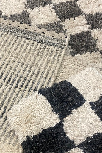 Cheque Moroccan -Grey Stone