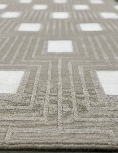 Halle Tibetan Trellis - Alabaster