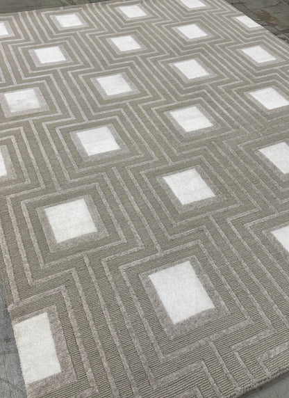 Halle Tibetan Trellis - Alabaster