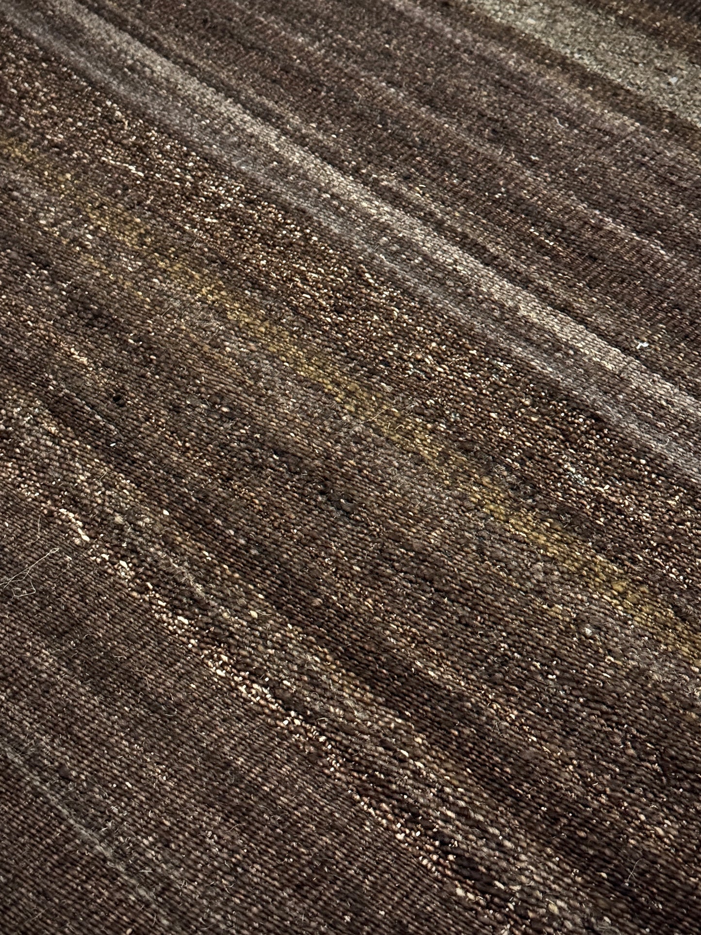 Archive Sale Herat Durrie - Bark Brown 4ft x 6ft