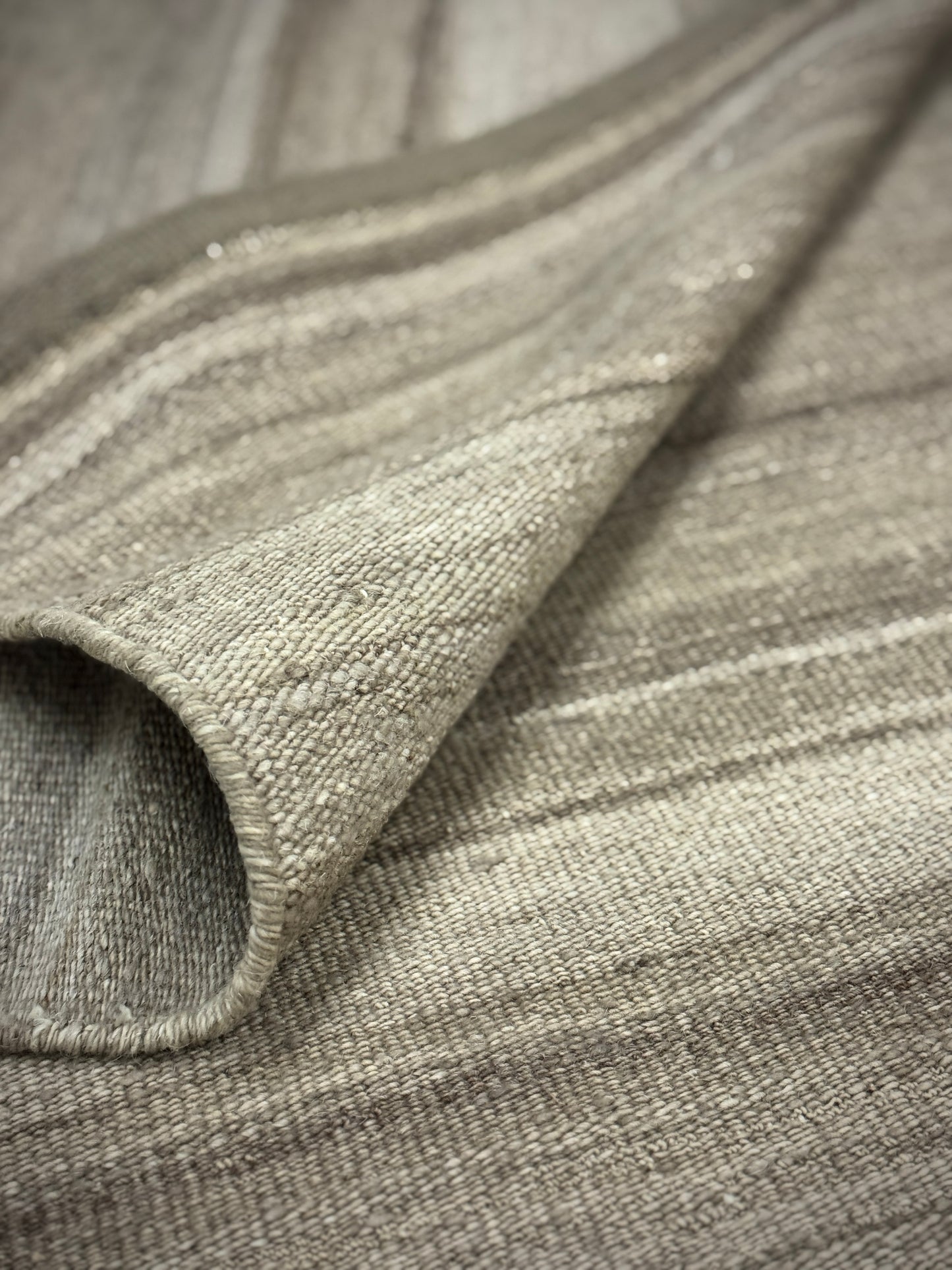 Archive Sale Herat Durrie - Beige Poke 4ft x 6ft