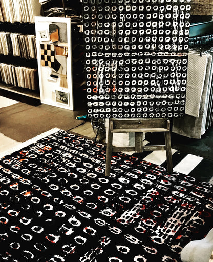 Archive Sale Art One Tibetan - Black 6ft x 7ft 10in