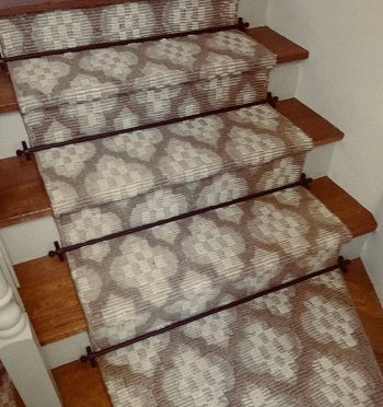 Bone Moroccan Trellis Jute