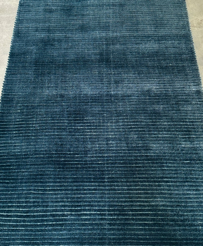 Jewel Velvet Pinstripe - Archibald Blue
