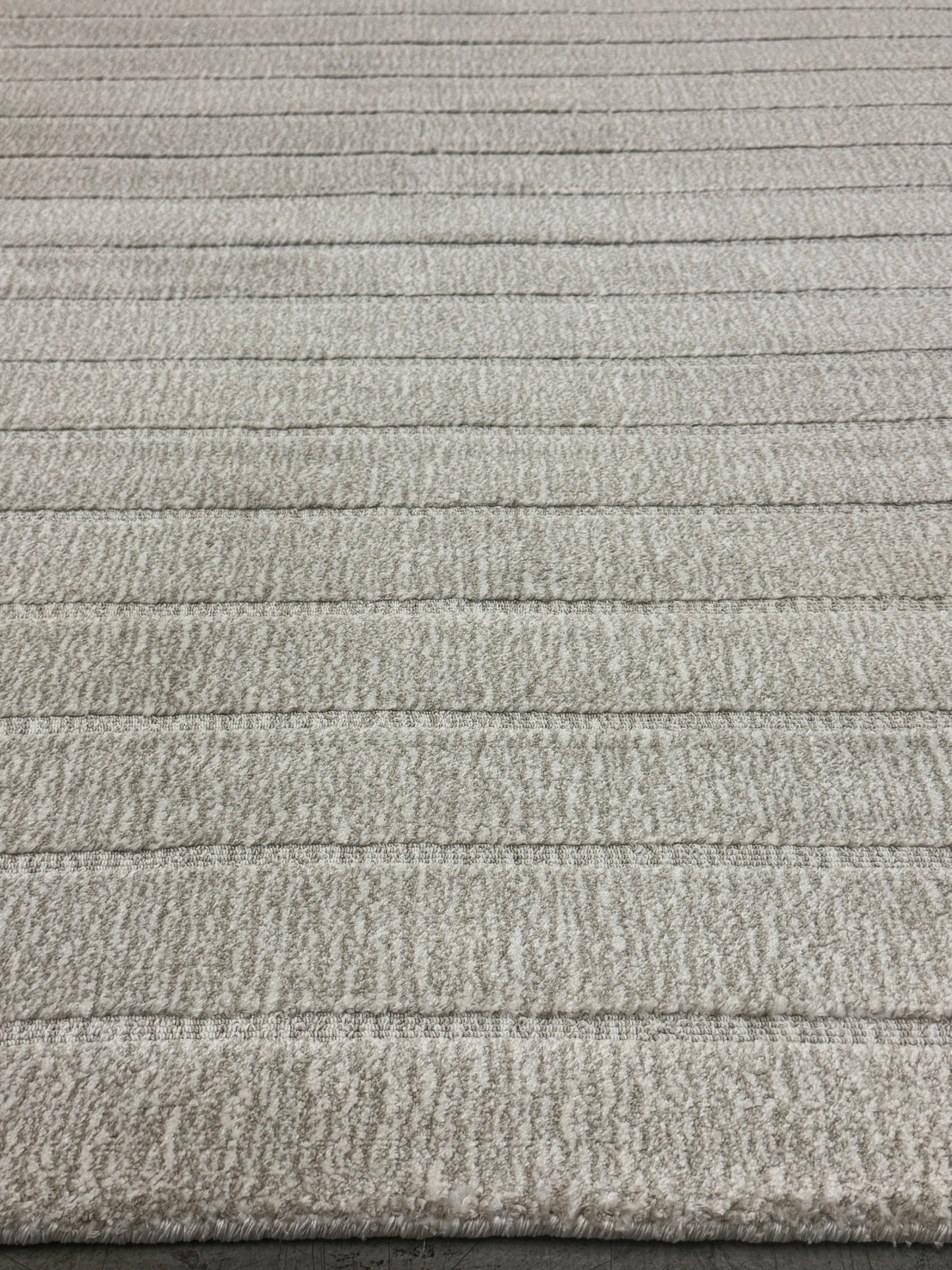 Jewel Stripe - Stippled Ivory