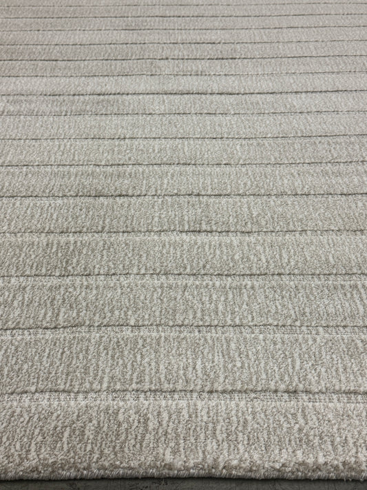 Jewel Stripe - Stippled Ivory