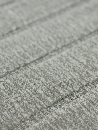 Jewel Stripe - Stippled Ivory
