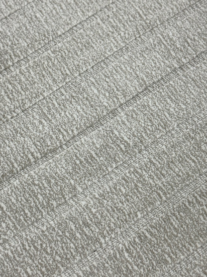 Jewel Stripe - Stippled Ivory