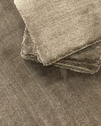 Archive Sale Jewel Velvet - Sterling Brown 8' x 6'
