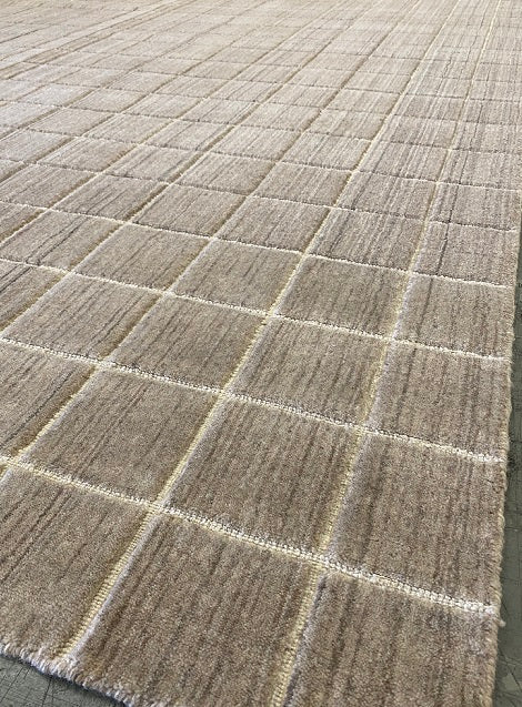 Jix Grid - Striated Beige
