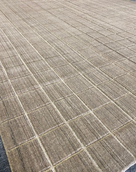Jix Grid - Striated Beige