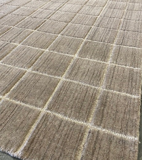 Jix Grid - Striated Beige