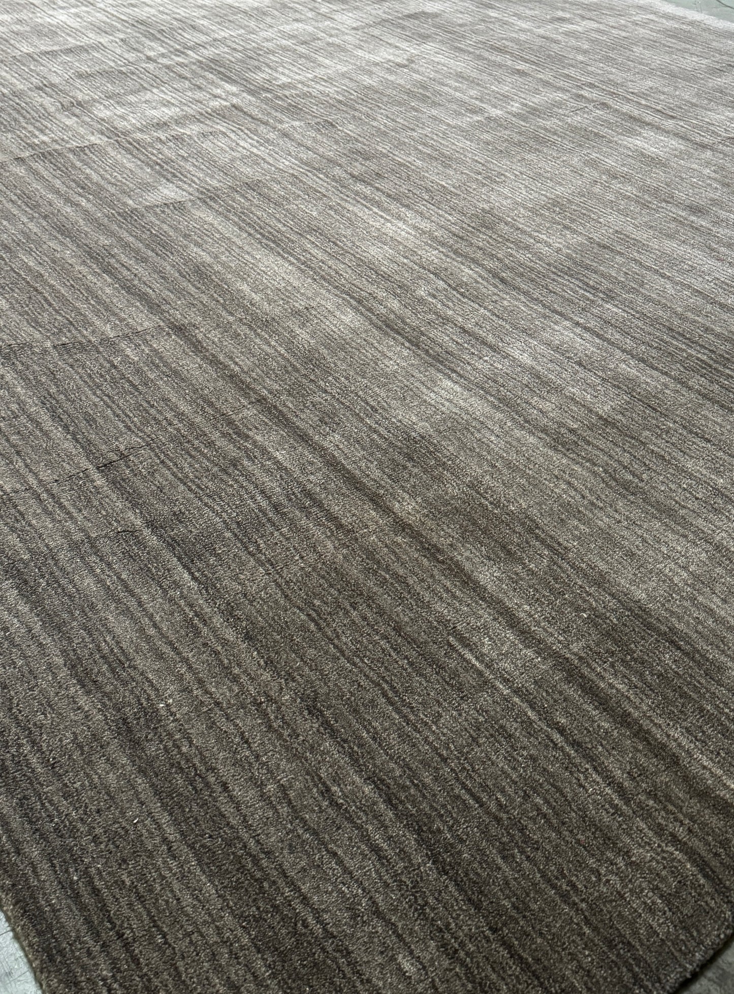 Archive Sale Jix Blanket - Dark Charcoal Stria 10ft x 14ft