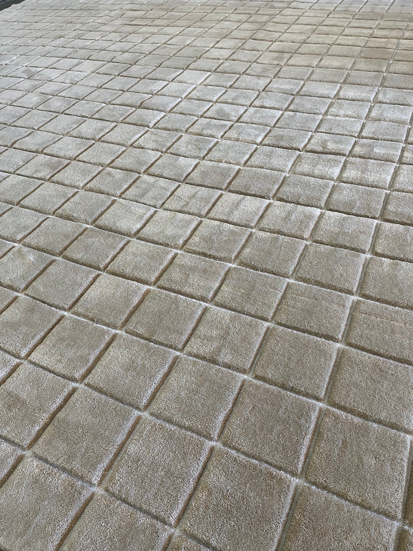 Outdoor Jumbo Jix Grid - Linen Puff