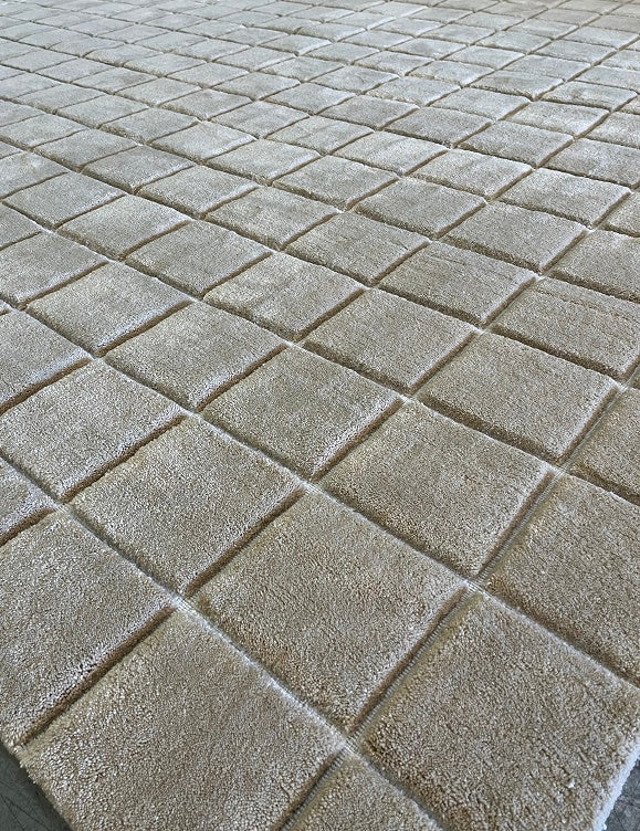 Outdoor Jumbo Jix Grid - Linen Puff