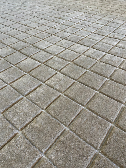 Outdoor Jumbo Jix Grid - Linen Puff