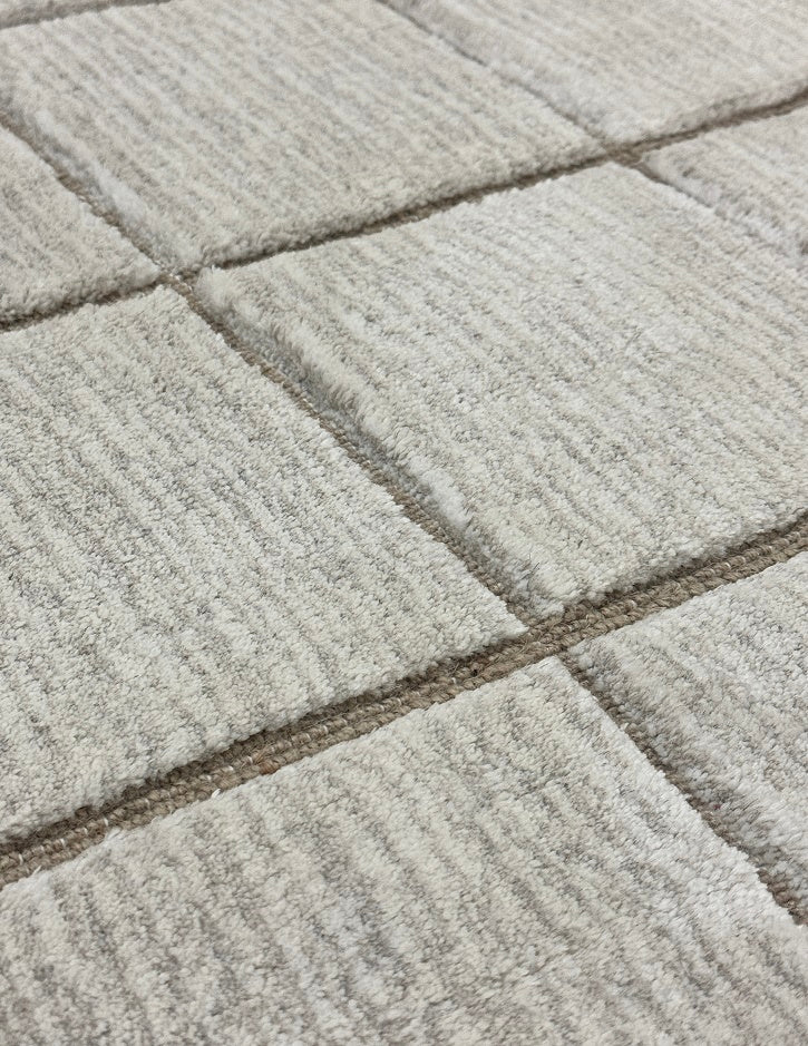 Jix Grid - Bone Ivory