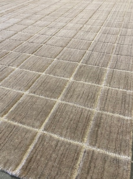 Jix Grid - Striated Beige